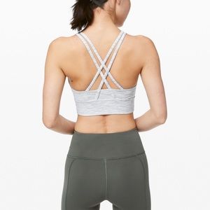 Lavender lululemon energy bra *long line!
